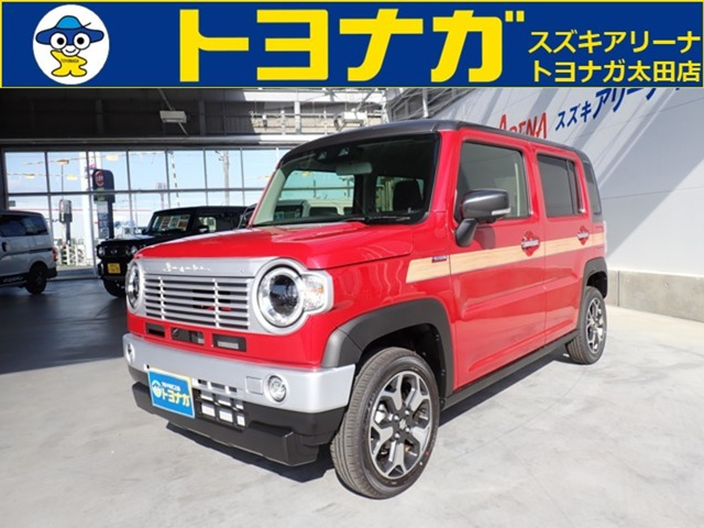 ハスラー ハイブリッド(HYBRID) X 9インチメモリーナビ 全方位モニター LED