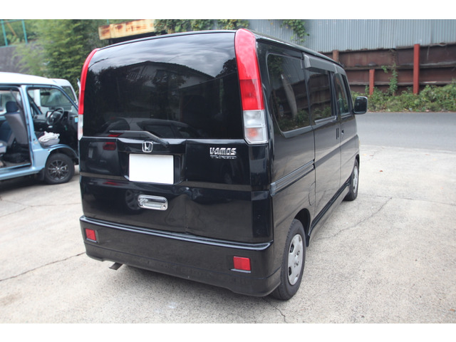 ホンダ バモス M ターボ 車検整備付 の中古車詳細 (99,400km, ブラック