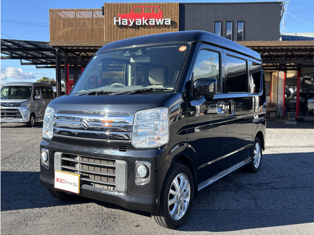 エブリイワゴン PZターボ ハイルーフ 片側電動スライドドア ナビ スマートキー