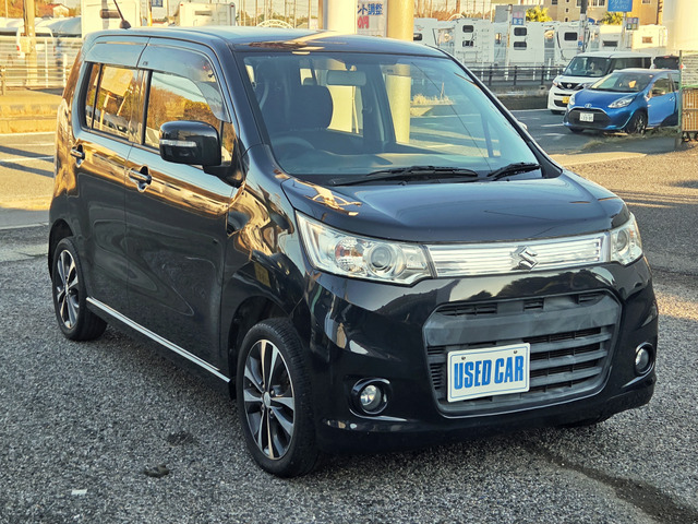 ワゴンRスティングレー T ターボ ナビ TV BT接続 ETC