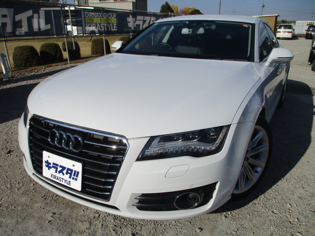 A7スポーツバック3.0 TFSI クワトロ 4WD車検整備付 純正ナビ TV ETC