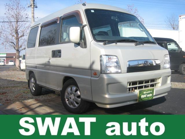 サンバーディアスワゴンスーパーチャージャー 4WDナビ 地デジ Bluetooth