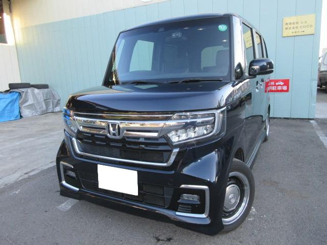 N-BOXカスタム L ターボ 美車両側電動スライドドアー フルセグTV
