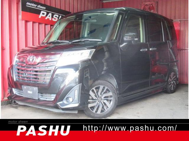 ルーミー 1.0 カスタム G S 4WD HDDナビ地デジTV後モニターブラックS