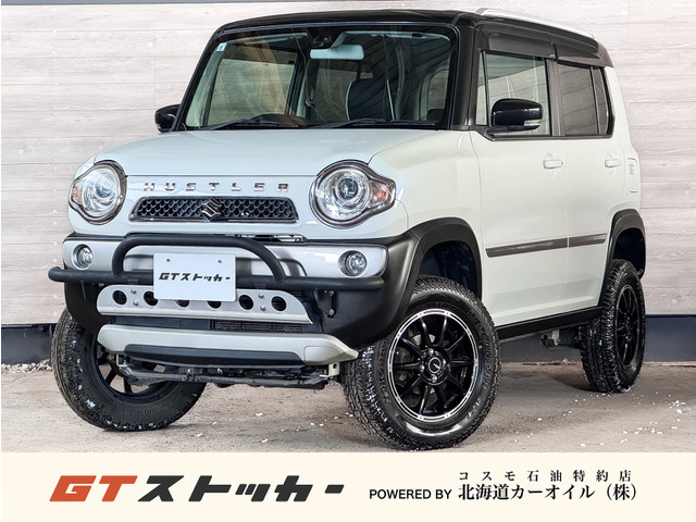 ハスラーX ターボ 4WDリフトアップ 外ナビ Bカメラ マフラー