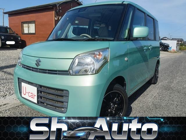 スペーシアX☆販売保証付 希少色 キーレス付 アルミ