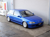 シビック 1.6 SiR・II B18C換装走行会仕様内外リペイント