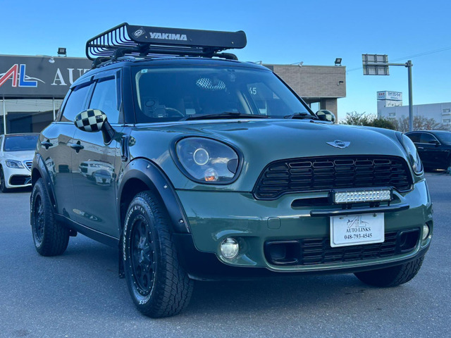 ミニクロスオーバークーパー SLEDヘッドライト ヤキマルーフキャリア