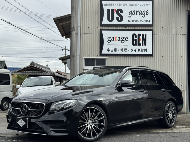 EクラスワゴンAMG E43 4マチック 4WDマキアートベージュ(白革)パノラミック
