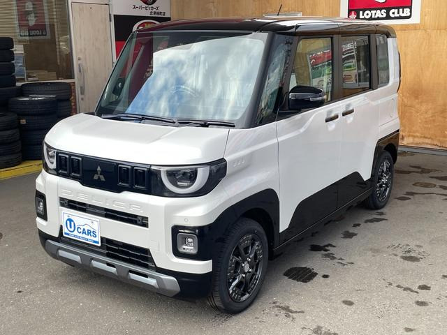 デリカミニT プレミアム デリマル パッケージ 4WD届出済未使用車 ターボ ETC2.0