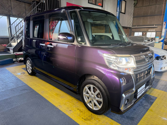 ダイハツ タントカスタム X の中古車詳細 (131,421km, パープル, 福岡