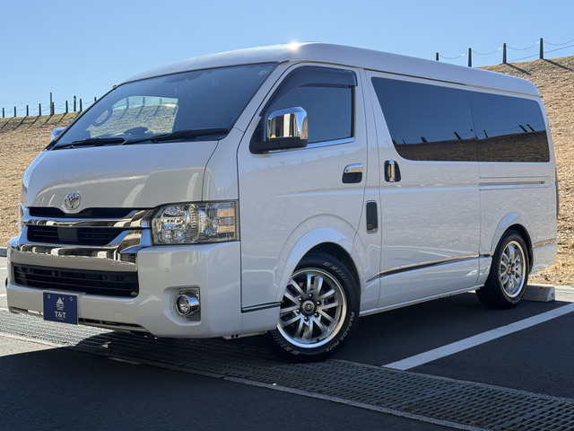 ハイエースバン2.7 スーパーGL ワイド ロング ダークプライムII ミドルルーフサブバッテリー搭載・断熱遮音施工済み!