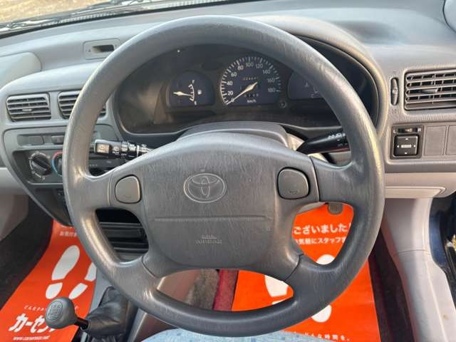 トヨタ スターレット 1.3 ルフレf リミテッド 4WD マニュアル車 走行
