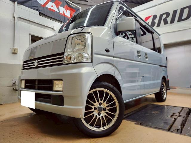 エブリイワゴン JPターボ 社外アルミ