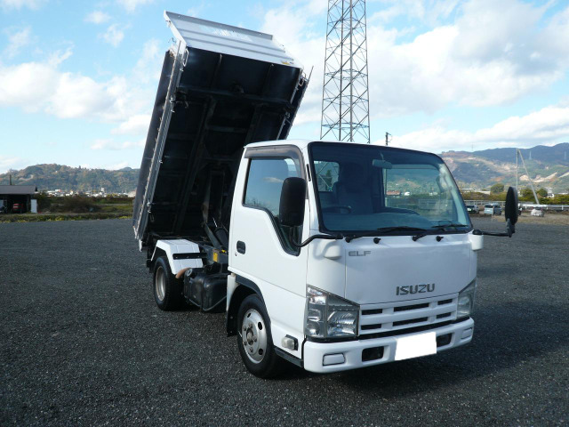 エルフ  三転ダンプ エアコン 5MT チューナー