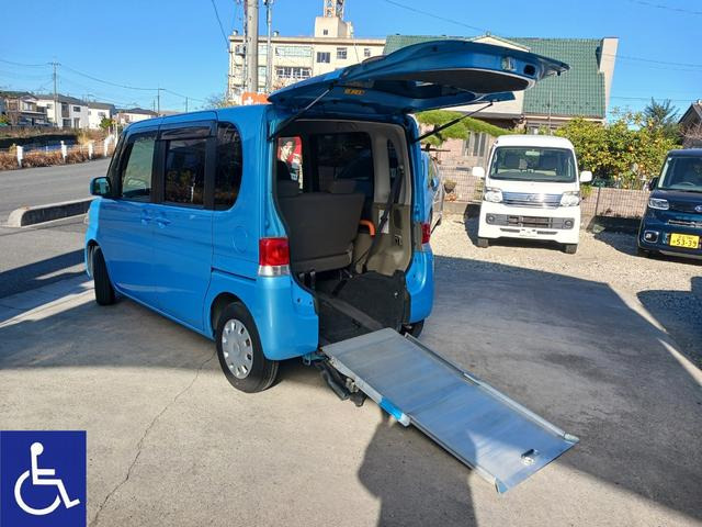 タント  福祉車両 スローパー 電動固定式