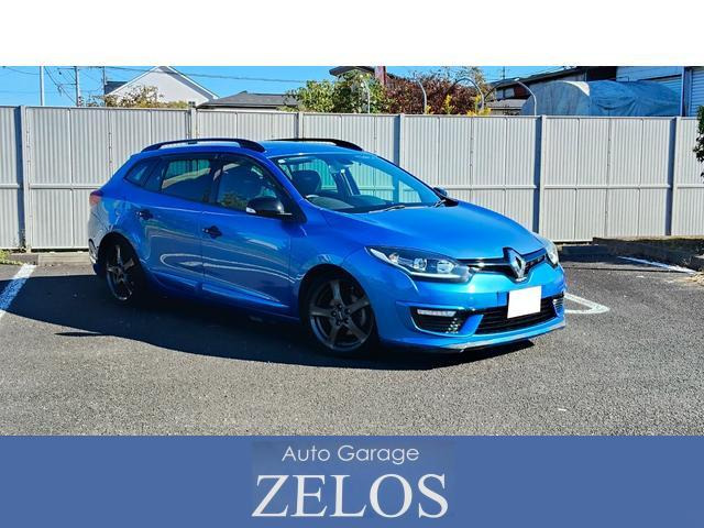 メガーヌエステートGTラインターボ KW車高調 純正ナビ 地デジTV