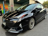 【中古車情報】トヨタ プリウス 1.8 S S 19インチAW モデリスタエアロ レザー調シートカバー ナビ フルセグTV の中古車詳細（走行距離：8.8万km、カラー：アティチュードブラックマイカ、販売地域：大阪府堺市中区土師町）