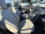 ミニコンバーチブル  ヒーター付レザーシート バックカメラ