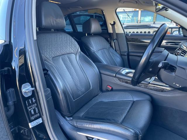 BMW 7シリーズ 740i 黒革 サンルーフ プラスP シートH&C の中古車詳細 