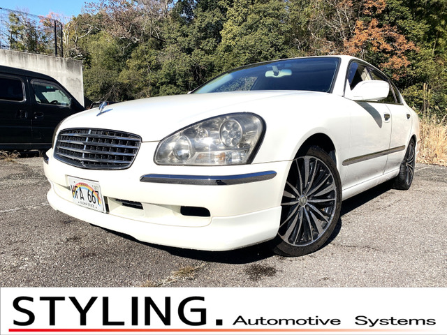 シーマ4.5 450XV本革シート 19インチアルミ B級販売車