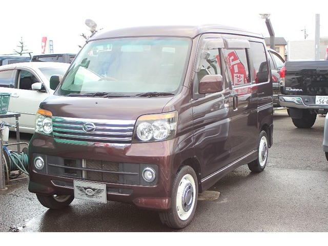 アトレーワゴンカスタムターボ RS 4WDタイミングチェーン 社外ナビTV 地デジ