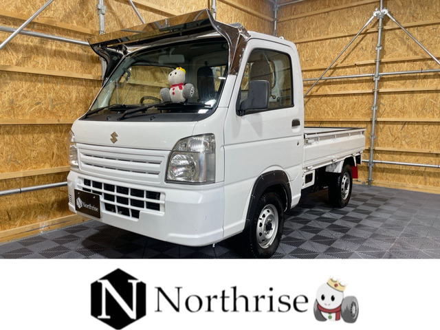 キャリイKC エアコン パワステ 農繁仕様 4WDマニュアル5速デフロックLEDヘッドライ