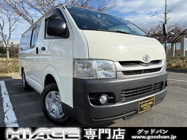 ハイエースバン3.0 DX ロング ディーゼル 4WD4WD 5速MT 6人 車検R8年1月