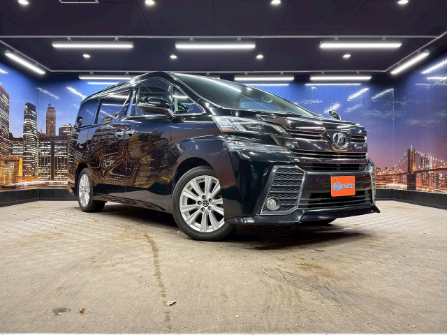 ヴェルファイア2.5 Z Aエディション両側パワスラ 後席モニター