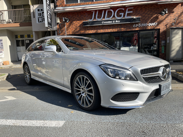 CLSシューティングブレークCLS220d AMGラインサンルーフ TV走行中可 360度カメラ