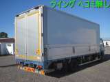 キャンターEX  冷凍ウイング 格納ゲート付 超超ロング