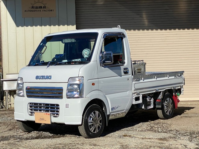 キャリイKC エアコン パワステ 4WD3方開 全塗装済み 5MT ドラレコ