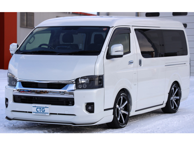 玄武2インチ ハイエース 未使用 トヨタ ハイエース 2.7 GL ロング ファインテックツアラー 4WD 登録済
