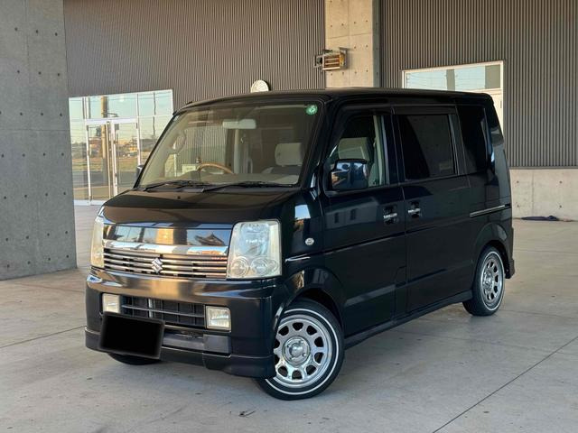 エブリイワゴンJPターボ 4WD両側スライド・片側電動 ナビ TV