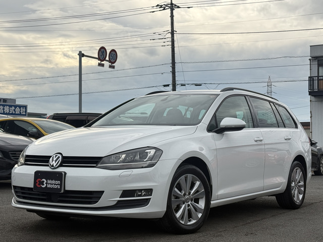 ゴルフヴァリアントTSI コンフォートライン ブルーモーションテクノロジーバックカメラ ETC 前後ドラレコ