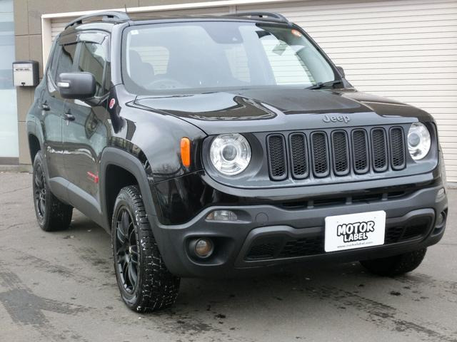 レネゲードトレイルホーク 4WD純正アルミ+夏タイヤ・スタッドレスタイヤ