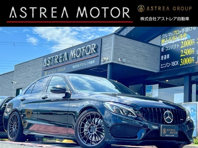 CクラスAMG C43 4マチック 4WD純正ナビ フルセグTV バックカメラ