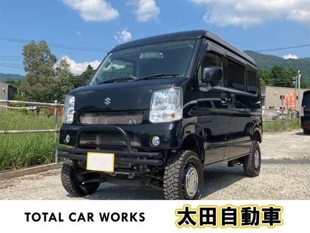 エブリイ  ジョイン ハイルーフ 4WD リフトアップ アルミホイール ミラー型ドラレコ