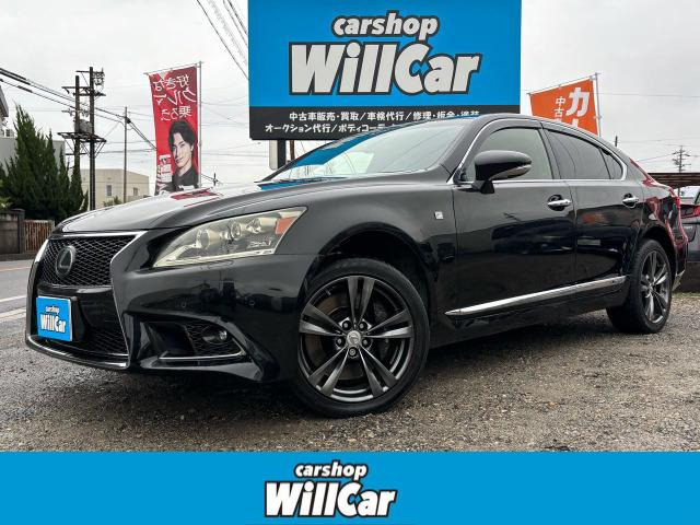 LS600h Fスポーツ 4WD禁煙 サンルーフ 黒革 サスコントローラ