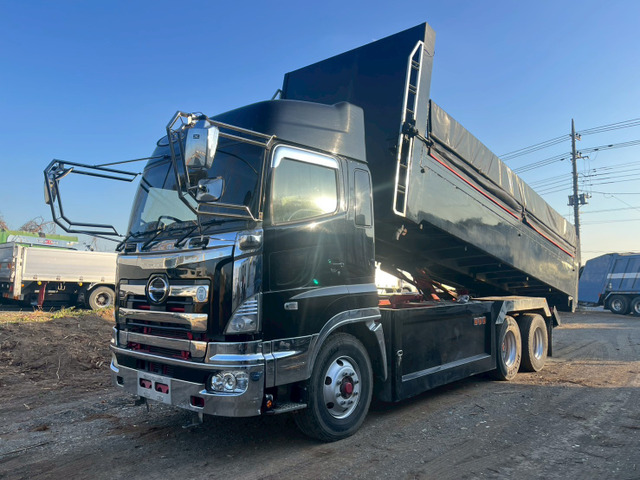 プロフィア ダンプ ロング22tダンプ積載7.1t7速MT