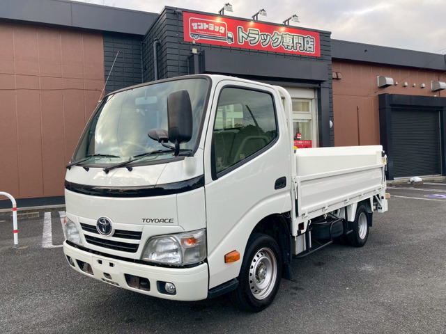 トヨエース 平ボディ・低床・垂直ゲート・MT5