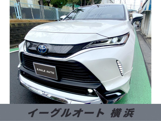 ハリアー 2.5 ハイブリッド G 人気のパールホワイト!