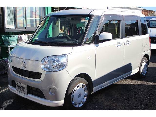 ムーヴキャンバスX純正ナビ(パネルヒビ) バックモニター