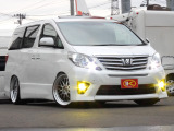 アルファード 2.4 240S 車高調リム深WORK AW BIG-X