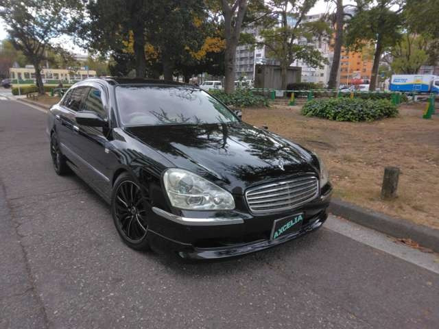 シーマ4.5 450VIPナビ/DVD/CD/MD/TVワンセグ