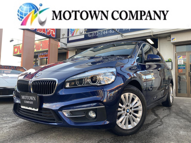 2シリーズアクティブツアラー218d ラグジュアリー黒革シートインテリジェントセーフティ