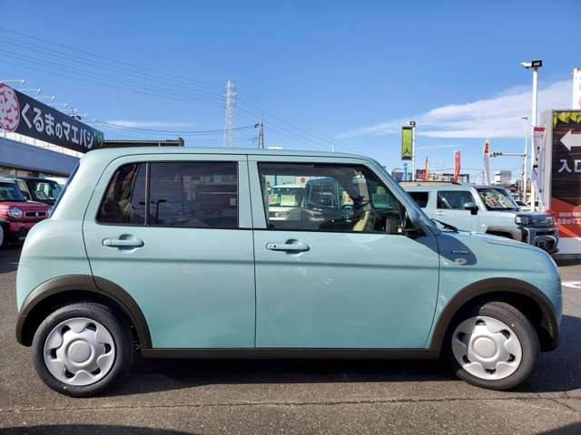 スズキ アルトラパン ハイブリッド L 届出済未使用車 衝突軽減ブレーキ