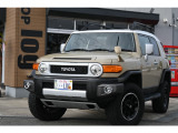 【中古車情報】トヨタ FJクルーザー 4.0 オフロードパッケージ 4WD リフトアップ 純正ラック の中古車詳細（走行距離：11.9万km、カラー：ベージュツートン、販売地域：大阪府寝屋川市宝町）