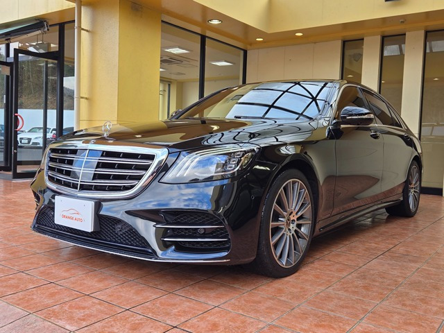 SクラスS560 ロング 4マチック スポーツリミテッド 4WD自社下取り車両 左ハンドル テレビキット