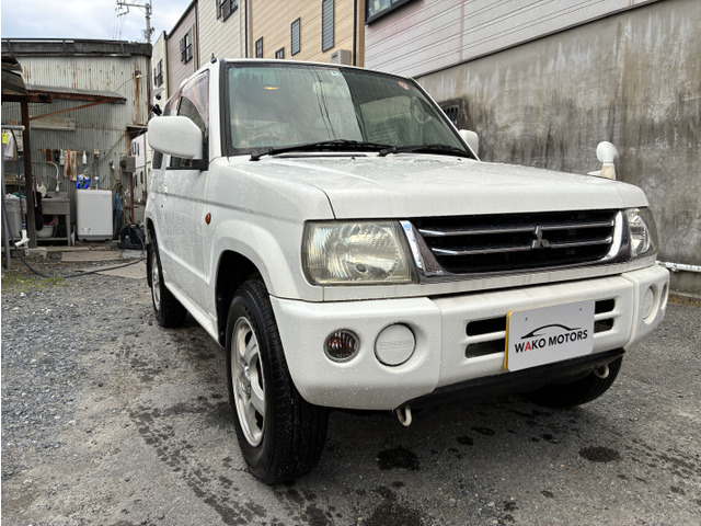 パジェロミニXR禁煙車 ミッション乗せ換え済 社外ナビ